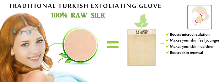 Exfoliating Body Glove Mitt Scrub